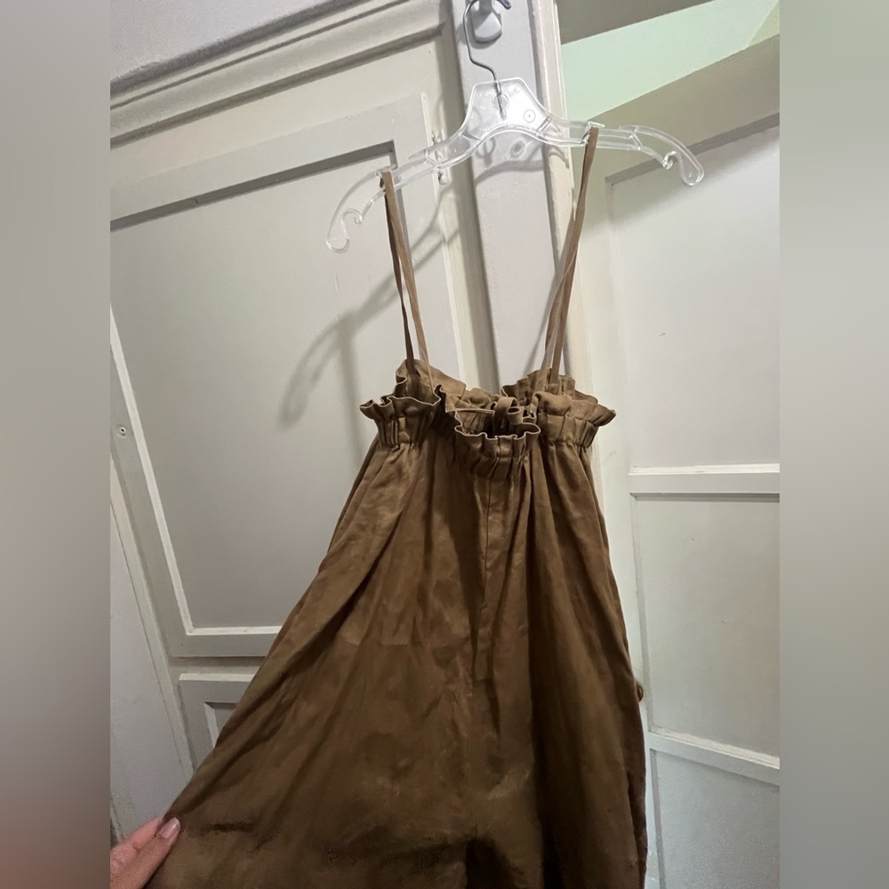 Ozma deia tan linen jumpsuit size small - Picture 12 of 15